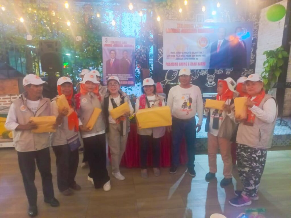 Laskar Jakarta Menyala Organisasi Relawan Pendukung Mas Pram-Bang Doel Calon Gubernur dan Wakil Gubernur Jakarta 2024-2029