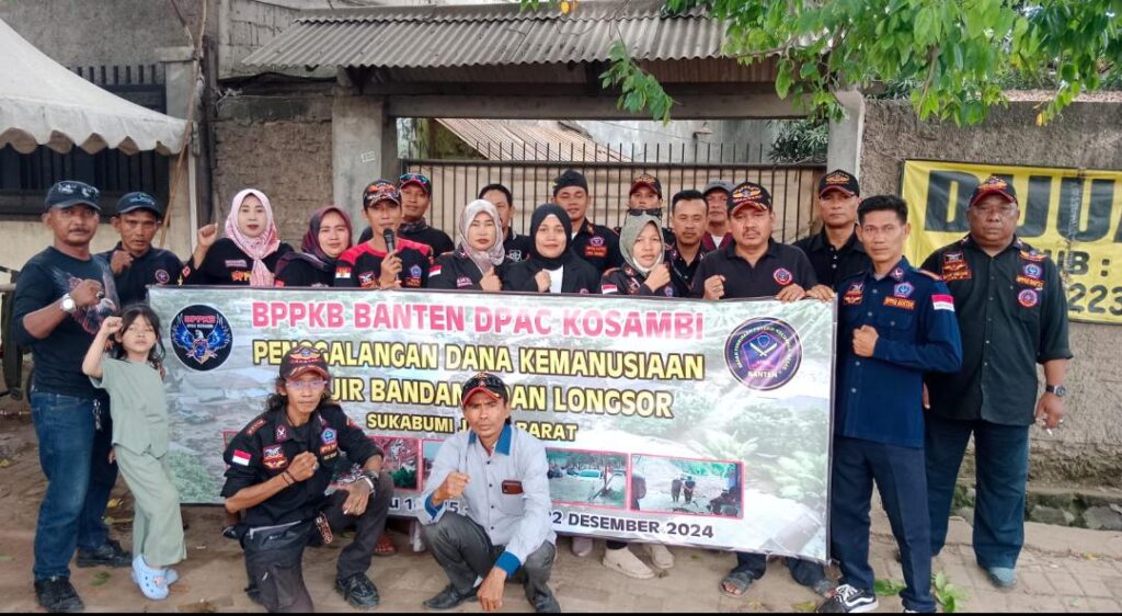 Gelar Solidaritas Ormas BPPKB BANTEN DPAC Kosambi Aksi Solidaritas Galang Dana untuk Korban Bencana Sukabumi