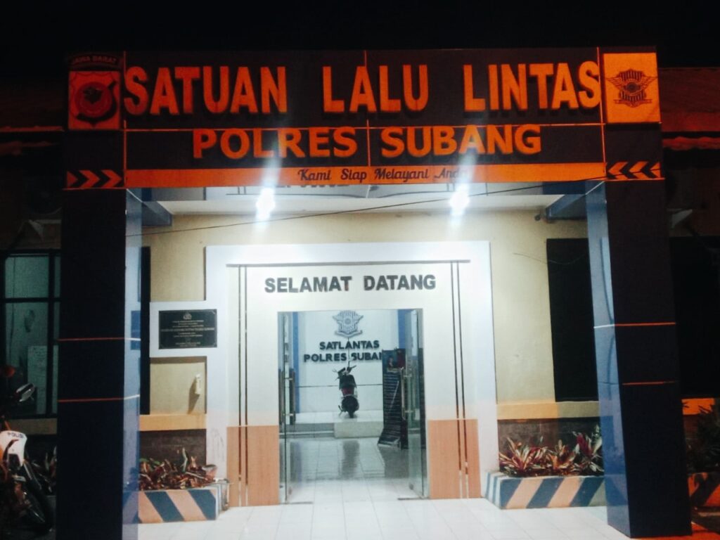 Satlantas Polres Subang Sigap Melakukan Pertolongan Lakalantas Guna Mendapatkan Medis & Biaya Tanggung Asuransi