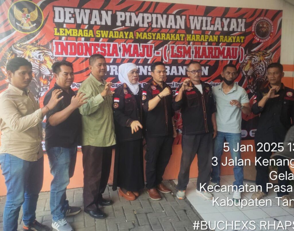 Sukses DPW LSM Harimau Banten Berikan SK Kepengurusan Kepada 3 DPC, Berjalan Lancar