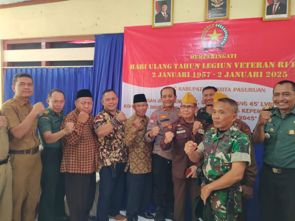 Ulang Tahun LVRI ke 68, DPC Legiun Veteran RI (LVRI) , Mendukung Kepemimpinan Nasional Menuju Indonesia Emas