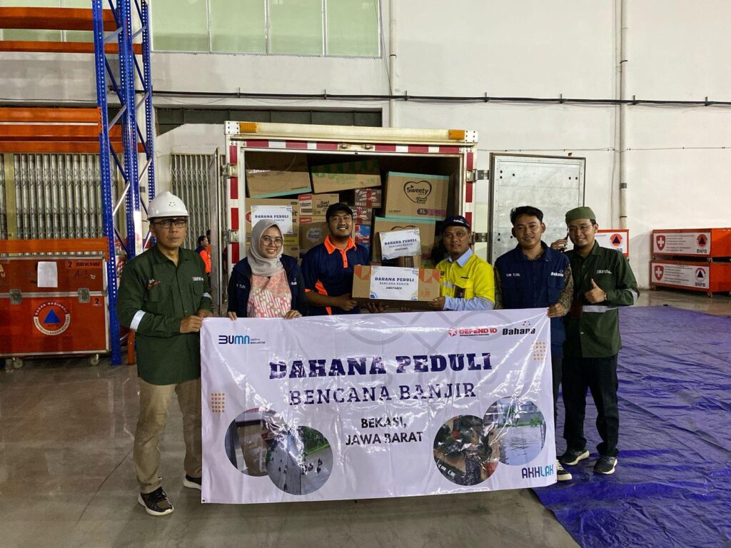 Dahana Salurkan bantu Korban Banjir di Bekasi