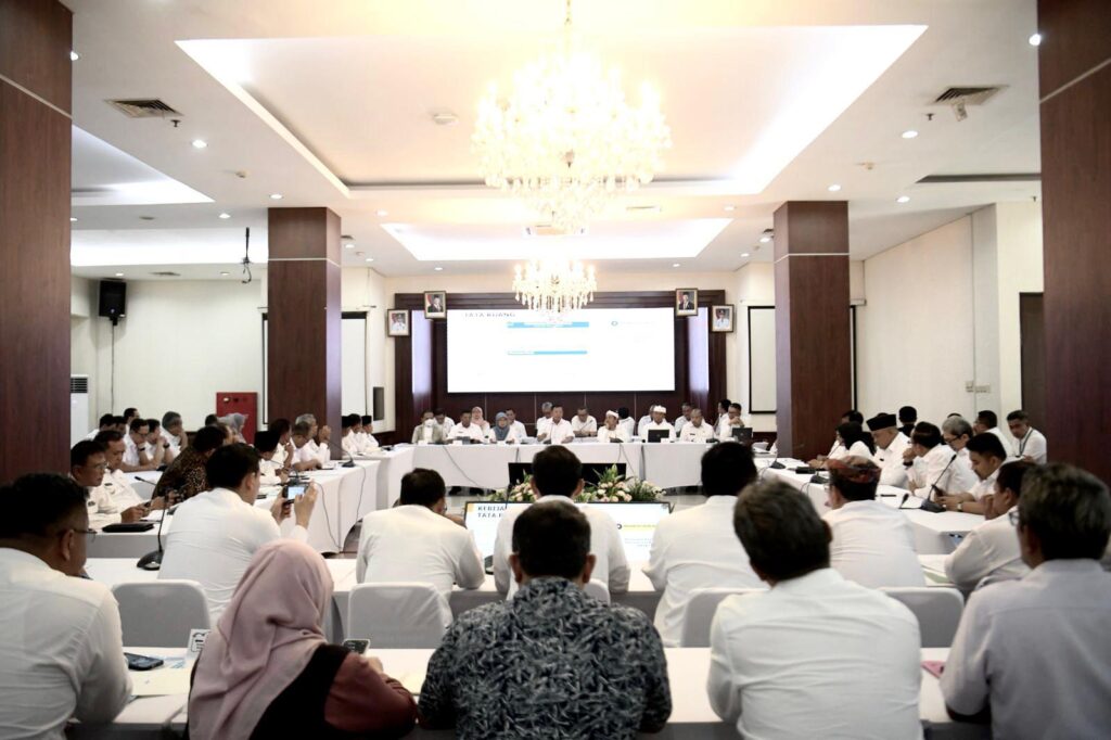 Rakor Evaluasi Tata Ruang Jawa Barat, Bahas Alih Pungsi Lahan.