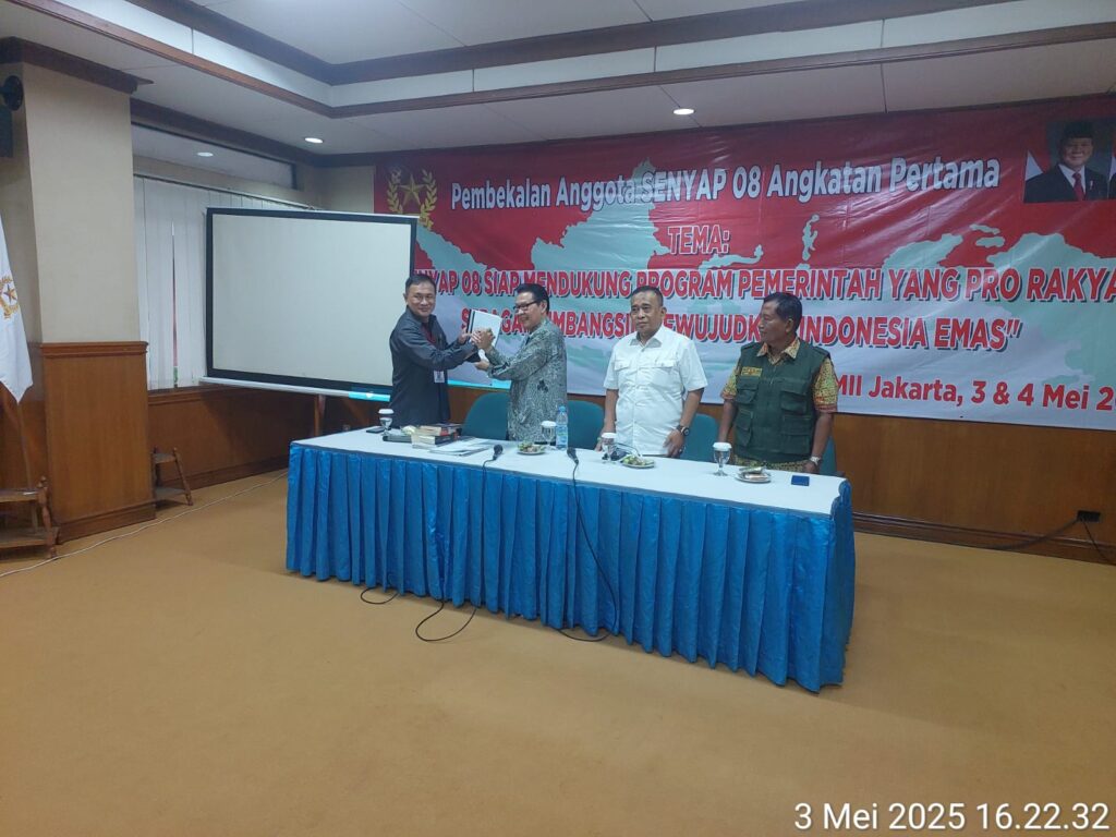 Tubagus Rahmad Sukendar Beri Pembekalan Kebangsaan, Intelijen, dan Antikorupsi di Diklat Senyap 08