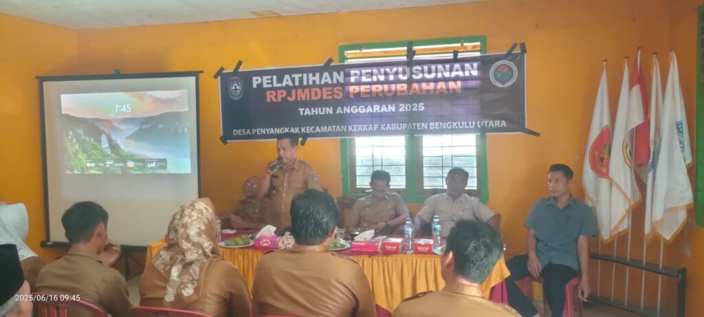 Juherman : RPJM Desa Harus Sesuai Petunjuk Teknis dan Pelaksanaan nya