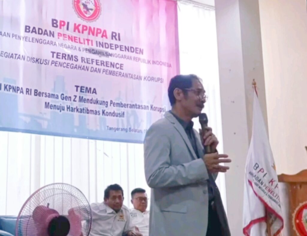 BPI KPNPA RI Gelar Acara Diskusi Publik, Dorong Pencegahan dan Pemberantasan Korupsi Menuju Harkamtibmas yang Kondusif