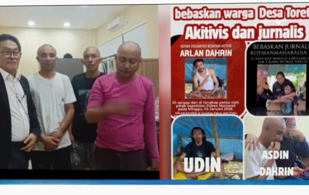 Kawal Konflik Agraria Warga Torete vs PT TAS, Advokat Rakyat Agussalim SH Serukan Pemkab -Kementerian ESDM dan Presiden RI Mesti Hadir