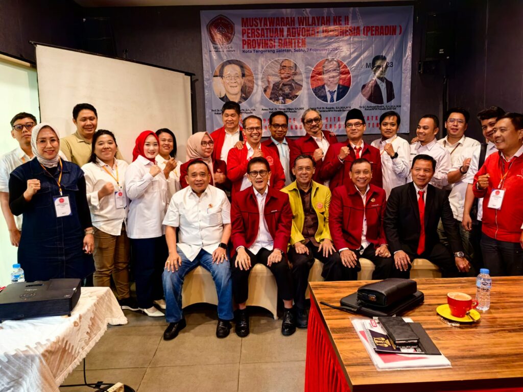 Ahmad Rivai Kembali Pimpin BPW Peradin Banten, Muswil II Tegaskan Soliditas Organisasi