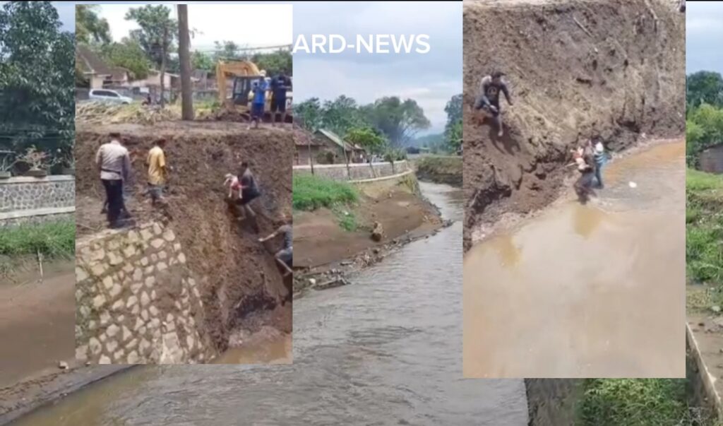 Balita 2 Tahun Ditemukan Meninggal Tenggelam di Sungai Petung Pasuruan