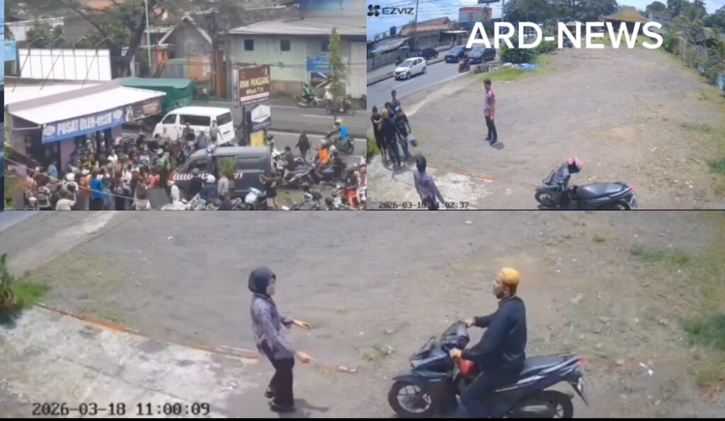 Maling Motor Babak Belur Dihajar Massa Di Pandaan, Satu Pelaku Diamankan