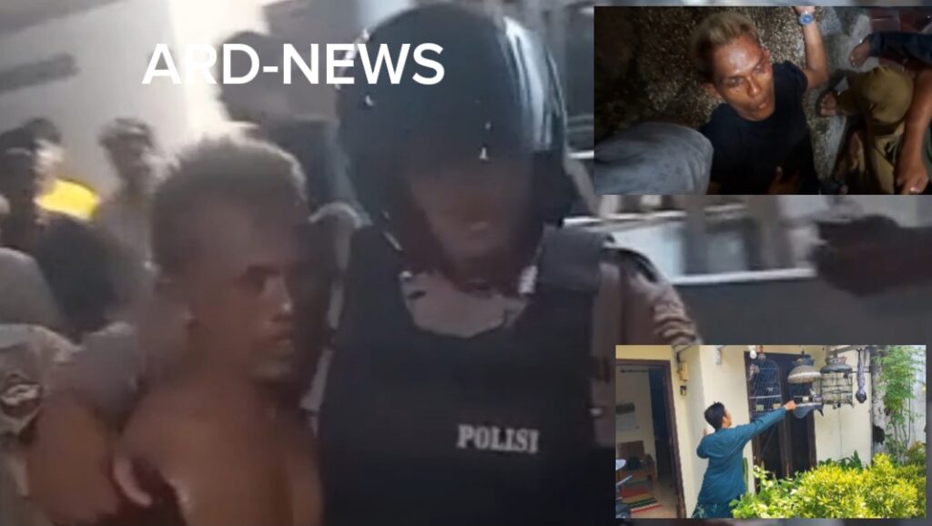 Aksi Pencurian Burung Perkutut Berujung Amukan Massa Di Kota Pasuruan, Pelaku Diamankan Polisi