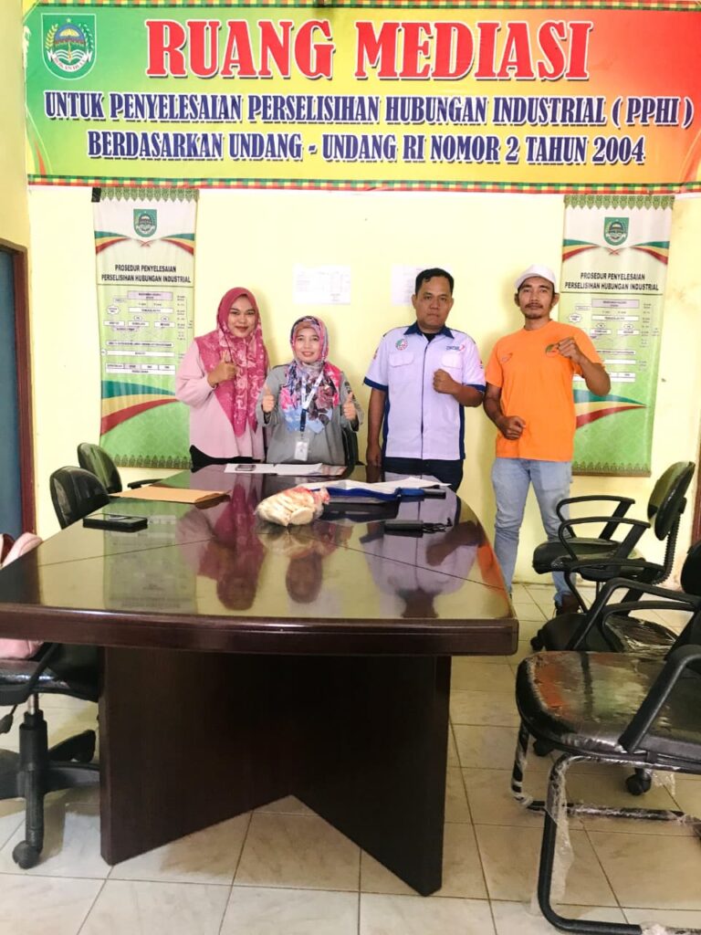 Mediasi Sengketa Mutasi Pekerja PT KCN di Rokan Hulu Belum Capai Kesepakatan, Disnaker Siapkan Anjuran Tertulis*