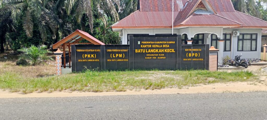 Pengurusan SKGR Dilempar ke Warga, Pelayanan Desa Batu Langkah Kecil Dipertanyakan