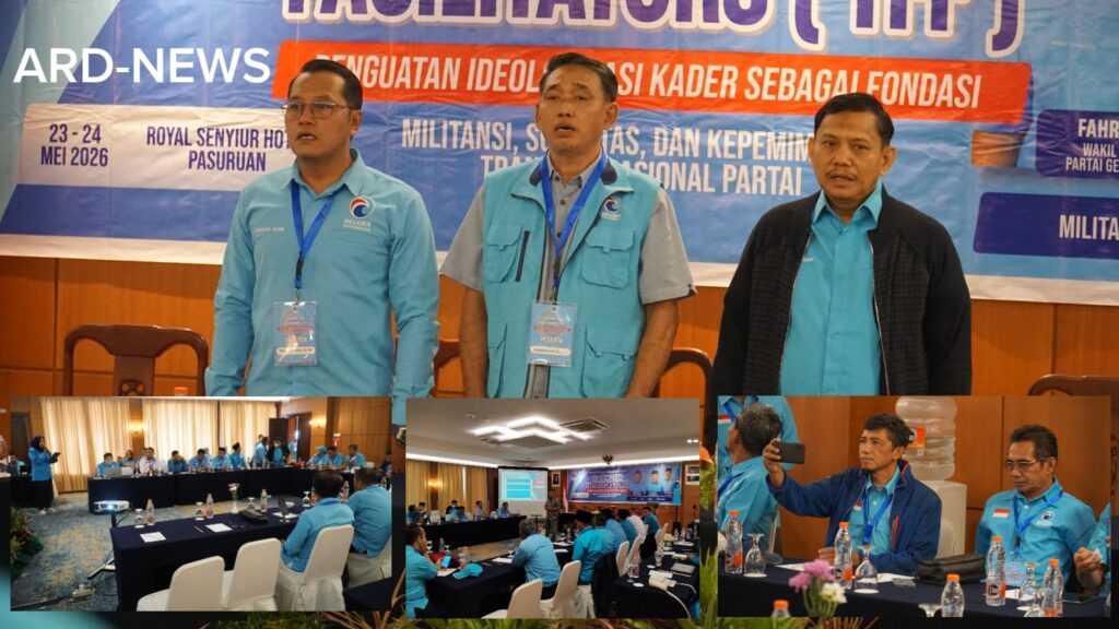 DPW Partai Gelora Jatim Gelar Training for Facilitators di Pasuruan