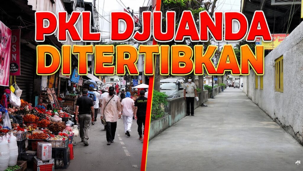 Disdagperin Bekasi Finalisasi Penertiban PKL Jl. Ir. H. Djuanda Hari Ini