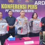 Tiga Begal Sadis Dibekuk Polresta Pasuruan, Satu Ditembak karena Melawan