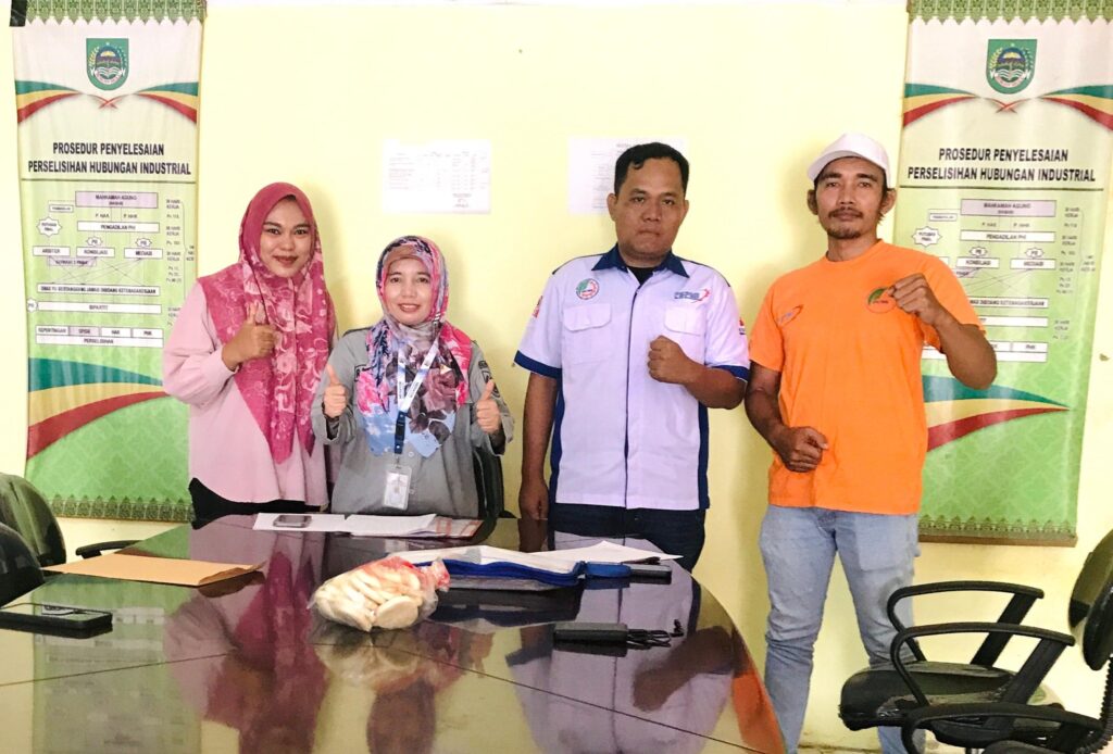 Perjuangan PUK SPPK FSPMI .PT.KCN Berbuah Hasil,Mediator Rekomendasikan Dian Antoni Lubis Kembali Ke Jabatan Semula