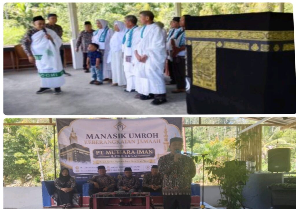 PT Mutiara Iman Bengkulu Gelar Manasik Umroh, Puluhan Jamaah Ikuti Pembekalan Jelang Keberangkatan Awal 2026