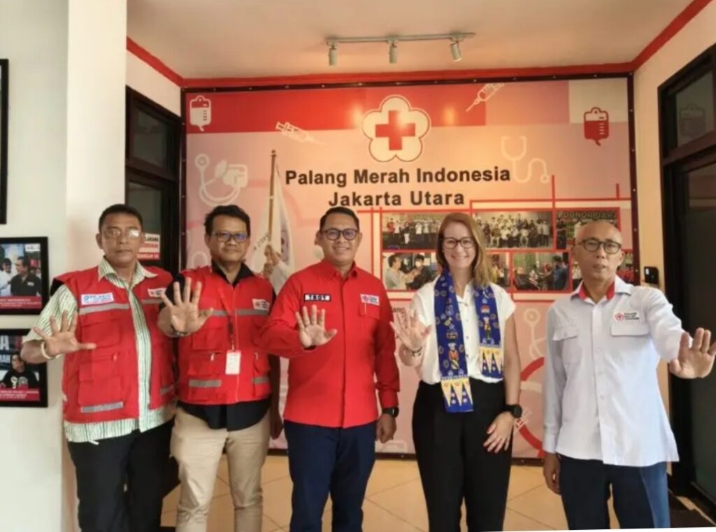 PMI Jakarta Utara Sambut Akademisi Umeå University Swedia, Bahas Strategi Penguatan Karakter Relawan