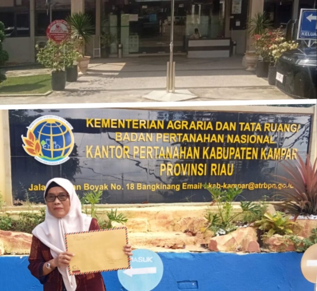 BPN Kampar Jadwalkan Klarifikasi Sengketa SHM 103 vs HGU PT Ganda Buanindo