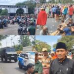 Ratusan Warga Blokir Jalur Pantura Pasuruan, Tolak Latihan Tempur Marinir