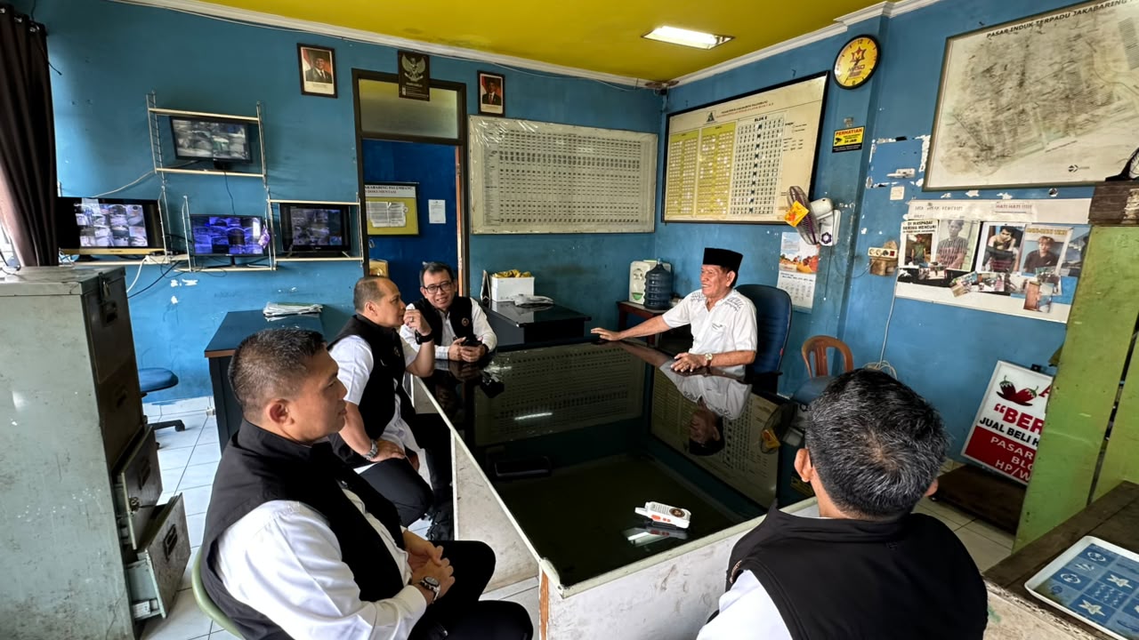 Deputi Geoekonomi DPN Lakukan Kunjungan Kerja ke Pasar Induk Jakabaring Palembang