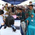 Dalam Rangka HUT ke-1 Kodam XIX/TT mengadakan Kegiatan Bakti Sosial