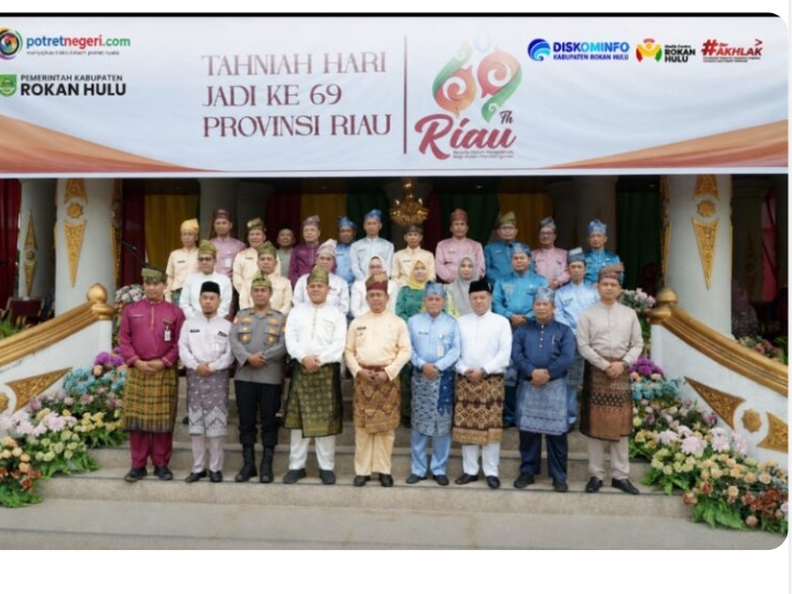 HUT ke-69 Riau, Wabup Rohul Dorong Sinkronisasi Nasional Dengan Pembangunan  Daerah