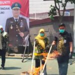 Kejari Kabupaten Pasuruan Musnahkan 5,2 Kg Sabu Dan 40.258 Pil Koplo